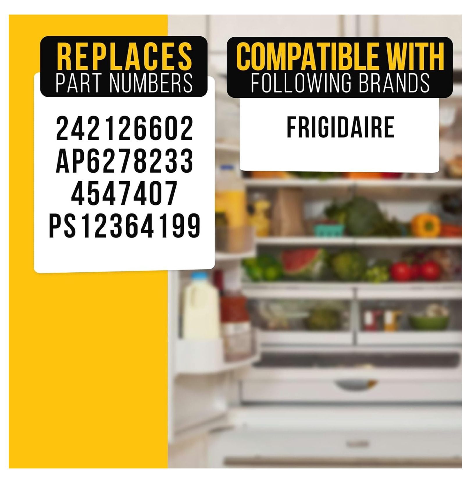 Refrigerator Door Shelf Bottom Bin Replacement, Clear Plastic Storage Organizer