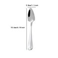 thumbnail image 4 of HBFAGFB Stainless Steel Fruit Spoon Food Tableware Versatile Daily Use Kitchen Supplies White, 4 of 8