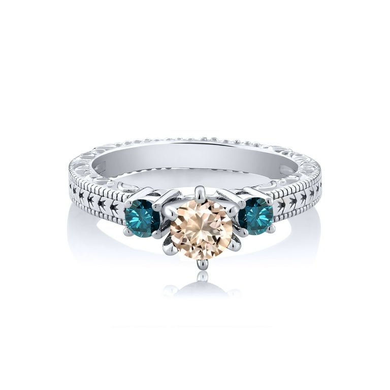 Blue clearance morganite stone