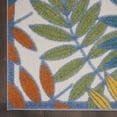 thumbnail image 3 of Nourison Aloha Indoor/Outdoor Tropical Botanical Ivory/Multi 2'3" x 12' Area Rug, (2' x 12'), 3 of 8
