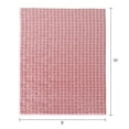 thumbnail image 5 of Mainstays Kids Light Pink Bubble Fur Rug, 8' x 10', 5 of 5