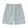 thumbnail image 6 of Karoyedx Boys Summer Shorts Boys Athletic Shorts Toddler Summer Casual Running Sports Short with Pockets Kids Boy Baggy Performance Sport Clothes Grey Size,6-7 Years, 6 of 8