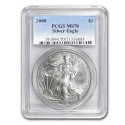 2008 American Silver Eagle MS-70 PCGS