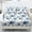 Blue Floral Print Design, variant on Whosucclay Western Cattle Skull Cactus 3Pc Fitted Sheets, Soft Touch Bedding Fitted Set for Home, 1 Fitted Sheet and 2 Pillowcases, No Flat Sheet Non-Slip Cozy, Queen Size