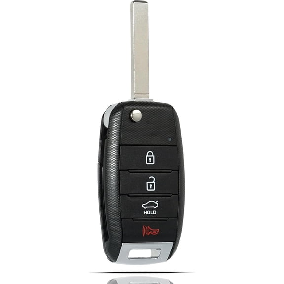 Flip Key Fob Replacement Fits for Optima 2016-2020 Keyless Entry Remote Control SY5JFRGE04 95430-D4010 4 Button