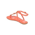 thumbnail image 3 of New Women Wild Diva Lounge Tanaya-698 PU Flowers Decor T-Strap Flat Sandal, 3 of 5