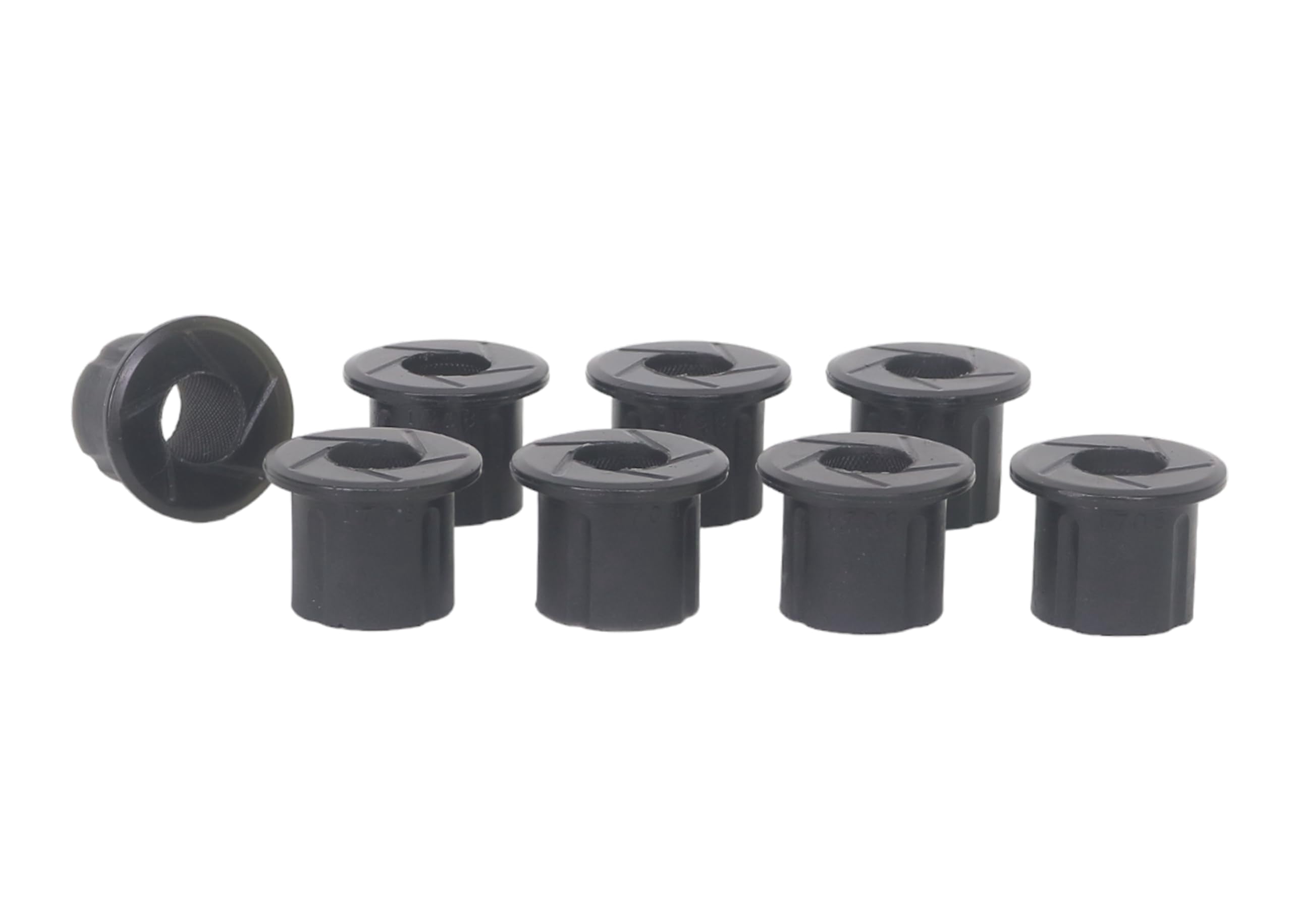 Whiteline W71060 Rear Leaf Spring and Shackle Bushing Kit Compatible with 98-04 Frontier, Xterra