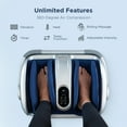 Miko Foot Massager Shiatsu Machine with Pressure Settings, Deep