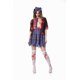 thumbnail image 4 of Disfraz de colegiala zombi para Halloween, disfraz de vampiro adulto, calcetines sangrientos, falda superior, atuendos escolares, actuación horrorosa, fiesta, 4 of 4