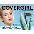 COVERGIRL Lash Blast Clean Vegan Mascara, Black, Volumizing 0.44 Oz