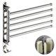 thumbnail image 1 of Wall Mounted Swing Towel Bar Stainless Steel Bath Towel Rod Arm, Bathroom/kitchen Swivel Towel Rack, 1 of 3