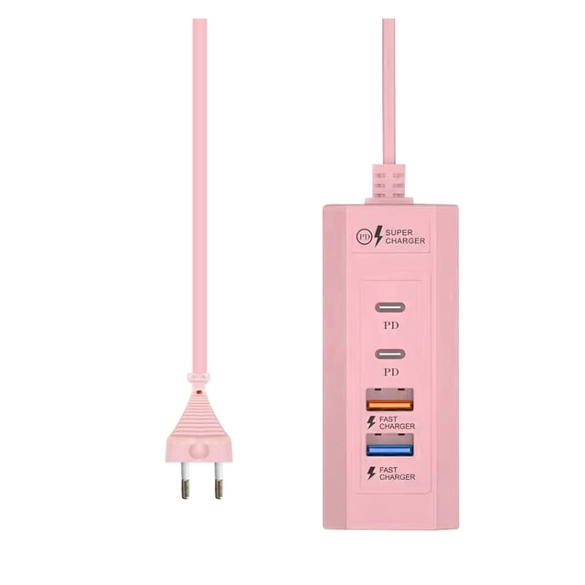 USB Charger Station Multi Ports Extender USB Type C Fast Charging Extension Wall Adapter ,Powerful Charging