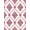 Pink Purple, Pattern 13, variant on ODIKA 8'x10' Washable Area Rug Non-Slip Chair-Friendly Mat Vintage Ditsy Field Scroll Distressed Border Botanical Pink Boho Refined for Dining Room, Large Office, Lounge