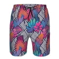 thumbnail image 4 of Naloa Tropical Leaves Men's Beach Shorts, Surfing shorts, Swim trunks, Quick Dry Swim Trunks for Surfing Beach Fun - X-Large, 4 of 9