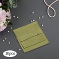 thumbnail image 6 of BLESIYA 10 Pieces Microfiber Jewelry Pouches Jewelry Gift Bags for Christmas Wedding green 8cmx8cm, 6 of 8
