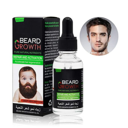 TekDeals 100% Natural Beard Mustache Hair Growth Oil Balm Wax Conditioner Care Oil