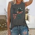 thumbnail image 2 of PENGXIANG T-Shirts Décontractés pour Femmes à Manches Courtes Imprimés, Blouse Tunique Ample pour Femmes, 2 of 4