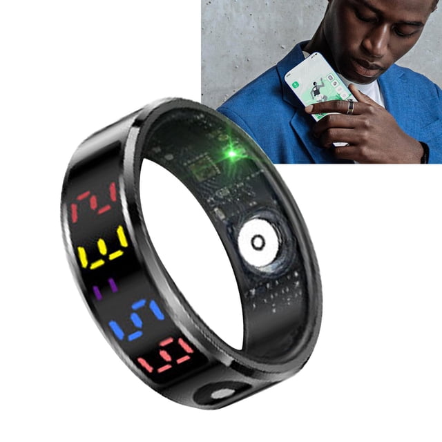 Bague Intelligente de Suivi de Condition Physique, Bague Intelligente Portable en Acier Inoxydable pour le Cyclisme pour Femmes Type 8,Type 9,Type 10,Type 11,Type 12