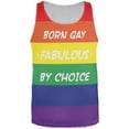 thumbnail image 1 of Gay Pride LGBT All Over Adult Tank Top, 1 of 1