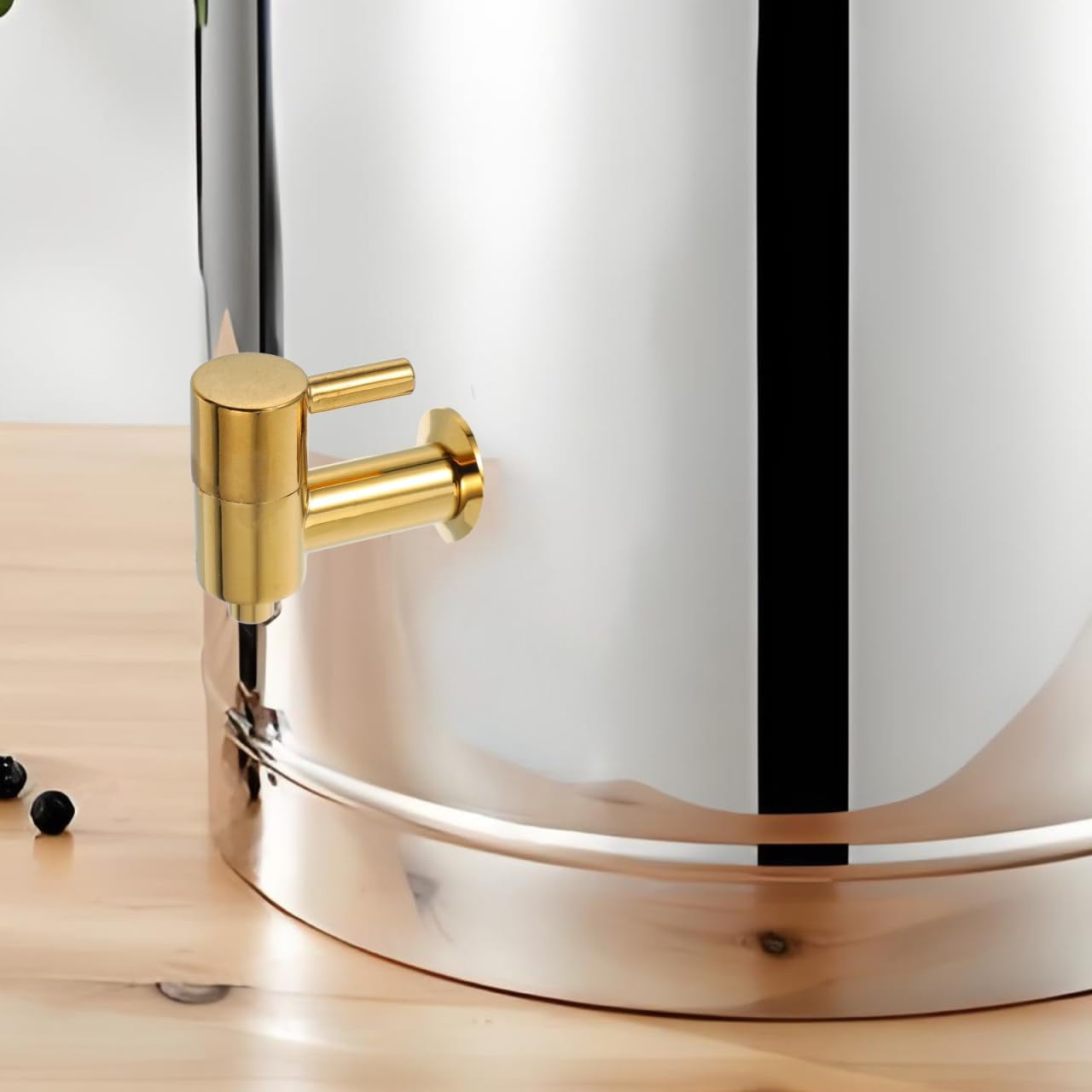 ABCISI Juice Dispenser Spigot Replacemen, Copper Beverage Dispenser Faucet Cooler Tap for Smooth Flow for Parties and Events, Reliable Replacement Wide Compatibility Water Jug Spigot