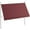 Wine Red, variant on Outsunny 11.5' x 4' Retractable Awning, Freestanding & Non-Screw Dark Grey