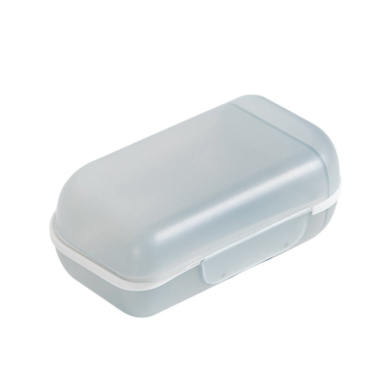 Topumt Travel Soap Box Holder Dish Container Case with Sponge Saver Leak Proof Portable