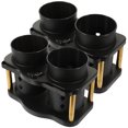 thumbnail image 4 of UPOUART 2Pcs Kitchen Utensil Holders for Countertop in Cylindrical Shape Black, 4 of 8