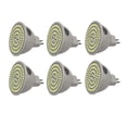 thumbnail image 2 of 6 st 8W MR16 LED-lampor Spotlight Lampa Ljuskälla Dagsljus Belysning Downlight Energibesparande (Varmvit), 2 of 3