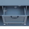 thumbnail image 4 of Tcbosik 47.2 Inch Storage Cabinet, Farmhouse Buffet Sideboard with 2 Doors and 3 Drawers, Coffee Bar Cabinet with Adjustable Shelf, Accent Cabinet for Kitchen, Living Room, Blue, 4 of 8