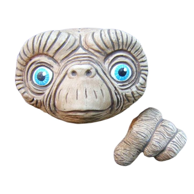 Resina Alien Tree Hugger Garden Peeker Yard Art Funny Wall Whimsical Tree kusrkot Abrazador de árboles
