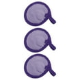 thumbnail image 1 of Almohadillas de franela suave, 3 uds, removedor de maquillaje reutilizable, almohadillas ecológicas, limpieza de maquillaje Facial para la mayoría de los tipos de piel, lavanda púrpura, 1 of 7