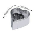 thumbnail image 2 of OULII 24Ud Para Galletas Y Bizcochos Acero Inoxidable 24 Piezas Para Cocina Profesional, 2 of 8