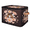 Multicolor 2, variant on ADECORIVY Cute Cat Storage Bin with Zipper Lid, Fabric Storage Baskets Boxes with Handles, Decorative Clothes Organizer Containers for Shelves, Wardrobe, Closet