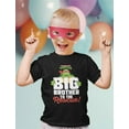 thumbnail image 2 of TMNT Mutant Ninja Turtles Big Brother Shirt for Boys Kids Youth Kids T-Shirt Small Black, 2 of 4