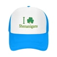 thumbnail image 4 of Helii Trucker Hat Funny Print Polyester Breathable Adjustable Unisex Baseball Cap, 4 of 7