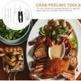thumbnail image 5 of TUIBELYN 1 Set 6pcs Seafood Tools Crab Clamp Crab Clip Crab Opening Supplies for Home, 5 of 8