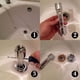 thumbnail image 3 of Llave para quitar el desagüe de la bañera Llave para desagüe de la bañera Llave para desagüe de doble extremo Herramienta para quitar el desagüe Aleación Wren plateada, 3 of 5