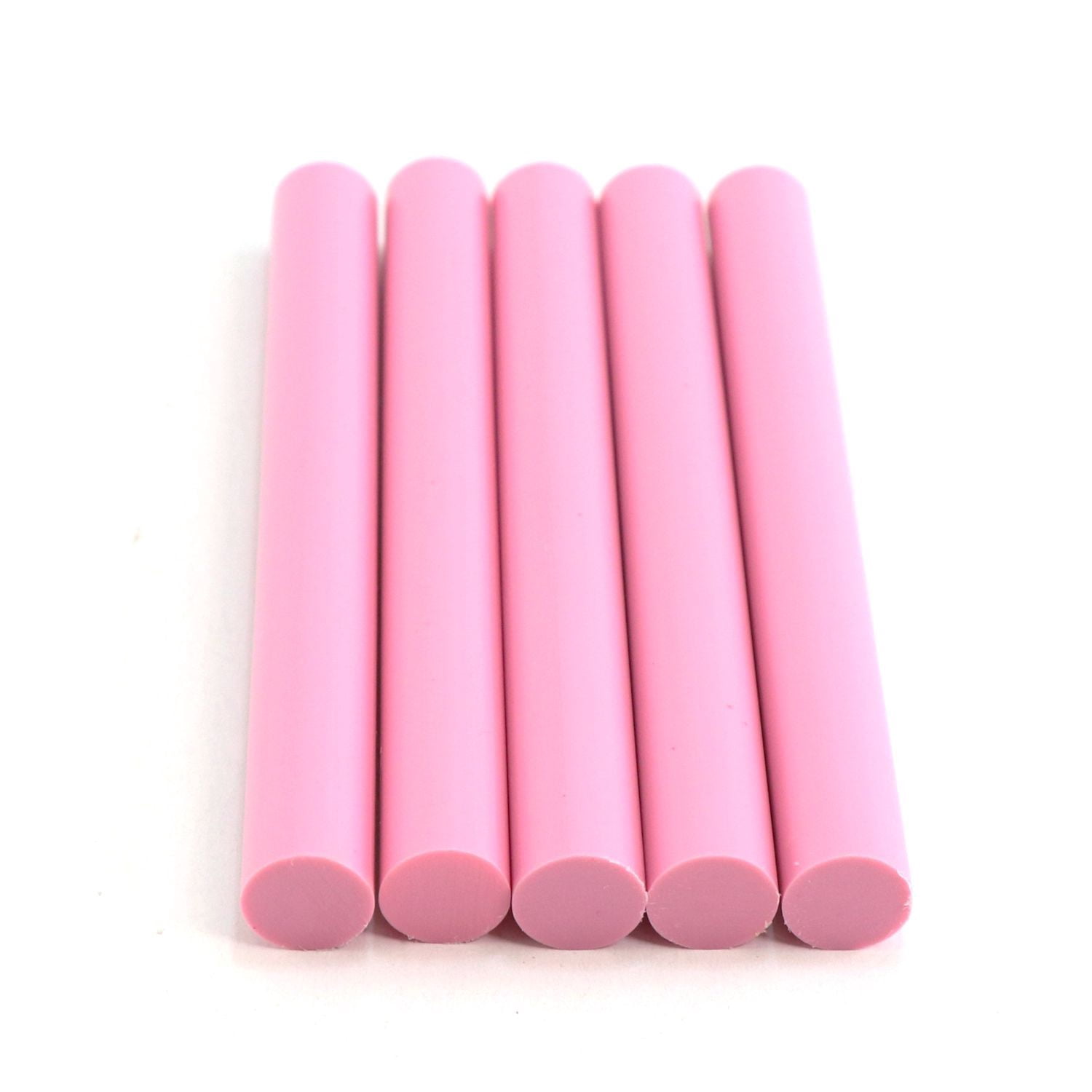 725R54CPINK Full Size 4" Pink Color Hot Glue Stick - 5 lb Box