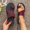 thumbnail image 2 of Slippers for Women,Beach Sandals Open Toe Flat Sole Casual Comfortable Women's Beach Sandals for Summer Wear,Womens Slippers,,9, 2 of 7