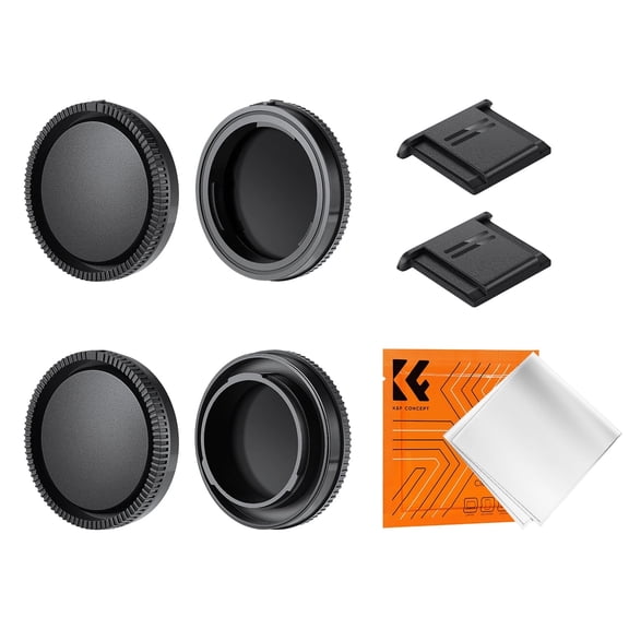 K&F CONCEPT E Mount Body Cap & Rear Lens Cover