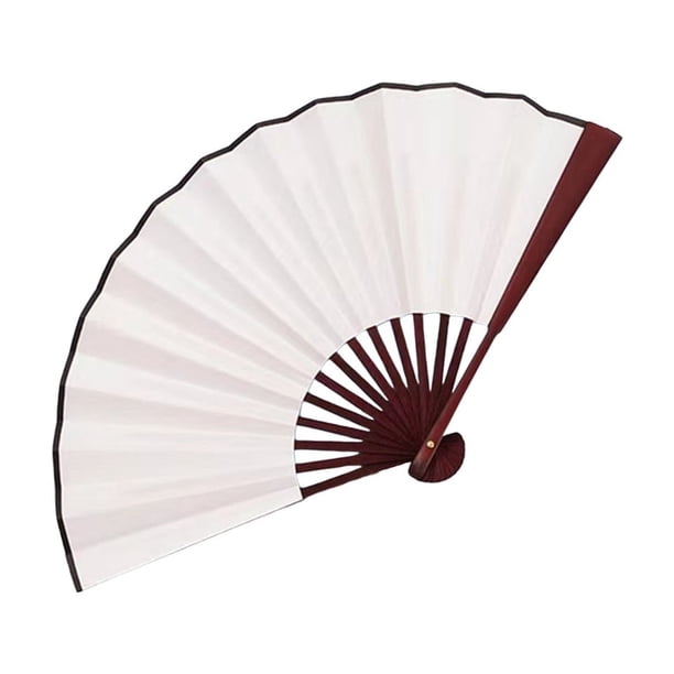 Abanico plegable de seda con encaje para fiestas de bodas y bailes