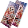 thumbnail image 6 of Wallet Case for Samsung Galaxy A53 5G, Colorful Painted Premium PU Leather Cute Flip Cover with Card Holder & Kickstand Phone Case for Samsung Galaxy A53 5G Color Owl, 6 of 14