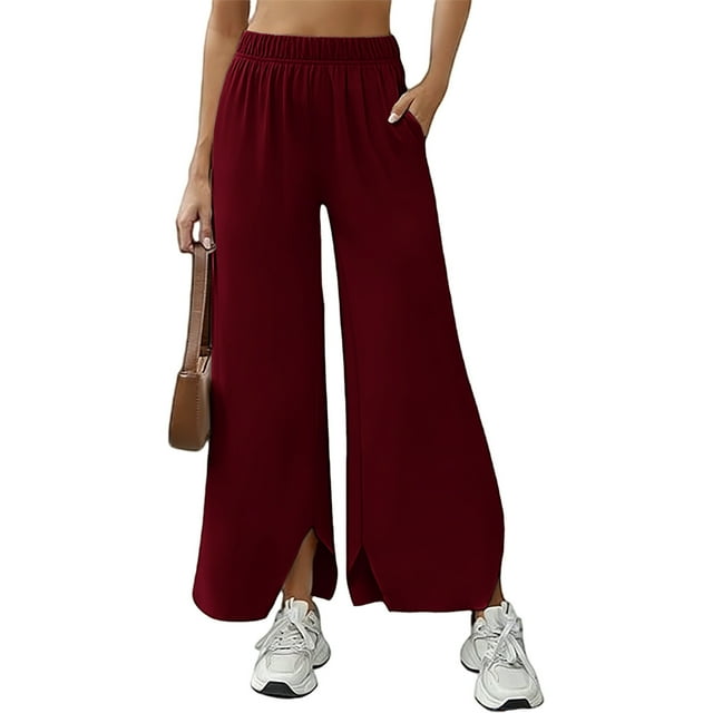 TaTaai Women's High Waisted Yoga Leggings Stretchy Soft Work Pants Non See Through Office Casual Lounge Pants Athletic Gym Bottoms Tummy Control Gift