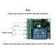 thumbnail image 4 of Smart Home 433Mhz DC 12V 1CH Interruptor remoto inalámbrico Relé Receptor Transmisor Módulo Abanopi Interruptor remoto, 4 of 7