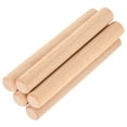 thumbnail image 6 of NUOLUX Pegboard Hook Chocolate 5pcs Wood Sticks For Woodworking, 6 of 8