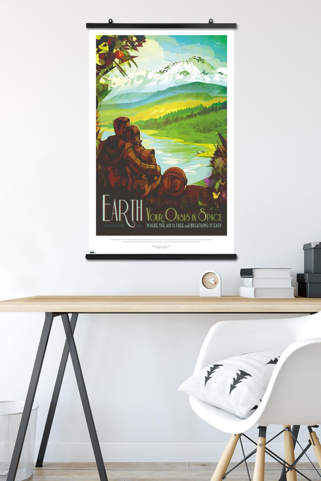 NASA - Earth Travel Poster Wall Poster, 22.375" x 34"