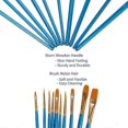thumbnail image 5 of 10PCS Artist Paint Brushes Set Multifunctional Nylon Paint Brushes,Art Painting Supplies, 5 of 5