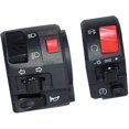 thumbnail image 1 of 1 Pair Motorcycle Switch Handlebar Controller Switch Motorbike Horn Turn Signal Start Switch Button, 1 of 5