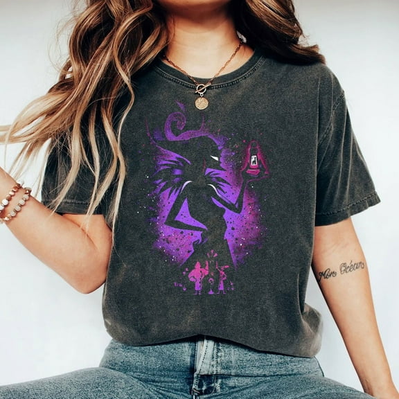 Retro Villains Yzma Disney Emperor'S New Groove Portrait Shirt, Yzma Llama Poison Comfort Colors T-shirt, Magic Kingdom, Disney Halloween, Disneyland Trip