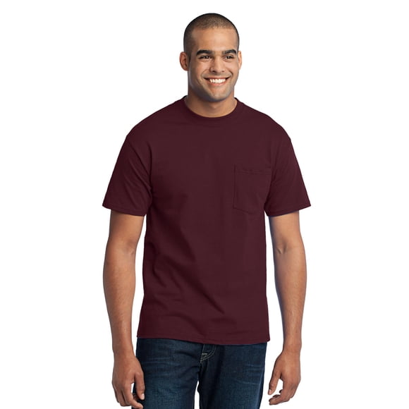 Port & Company? - Camiseta con bolsillo Core Blend. PC55P Puerto & Compa??a PC55P